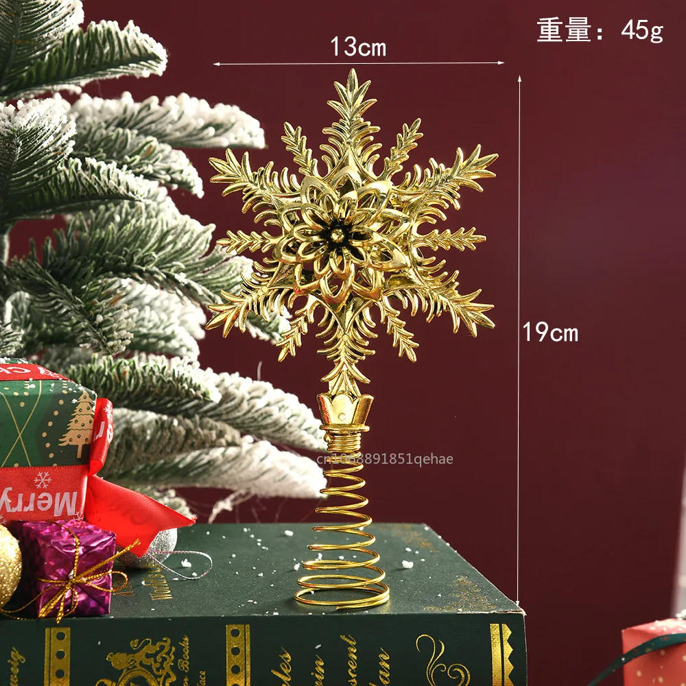 Description Picture 3 of itemChristmas Tree Toppers Star Ornaments for Christmas Home Party Decoration New Year Christmas Tree Decoration Navidad 2024