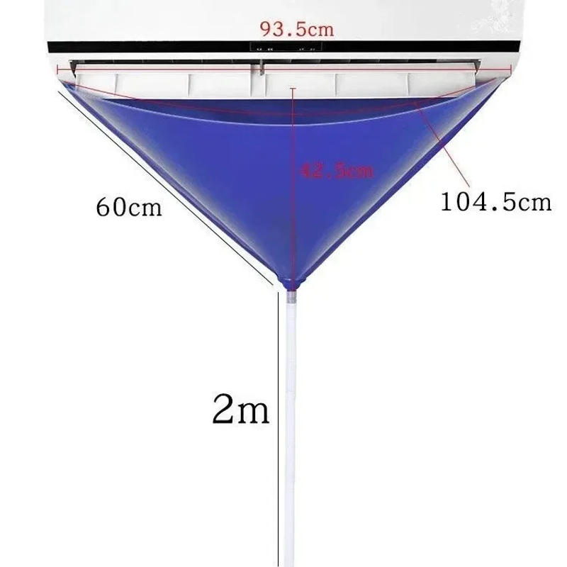 Description Picture 2 of itemAir Conditioner Cleaning Cover Kit,Water-Proof Dirtproof Cleaning Bag for Household Wall-Mounted Air Conditioner Cleaning Tools