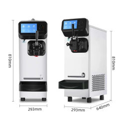 18-21L/H Ice Cream Maker Ice cream machine commercial small automatic stall table sundae ice cream machine