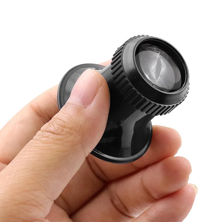 Description Picture 5 of item4pcs/set Monocular Magnifying Glass Watch Repair Eye Loupe Magnifiers 5X 10X 15X 20X Lens Jewelry Loupe  Watchmaker Tool Kits