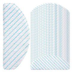 100 Pcs Disposable Mop Pads Replacement Mop Cloths Pads for Ecovacs T9 T9+ T8 T8+ T8 AIVI N8 N8 Pro N8 Pro+ Robot Vacuum