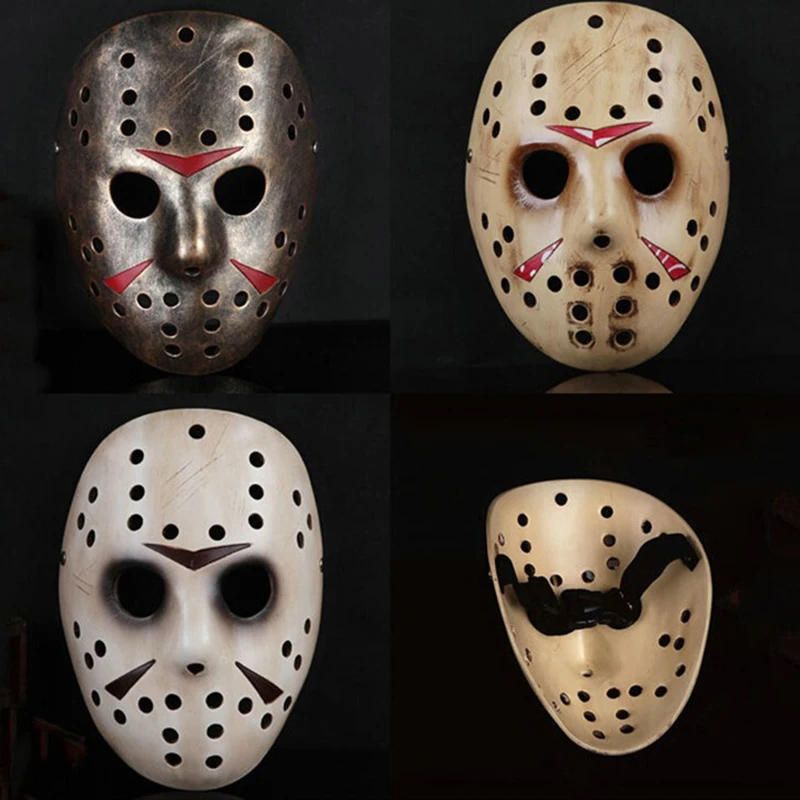 Description Picture 2 of itemHigh-Grade Horror Resin Mask Freddy Jason Masquerade Halloween Party Cosplay Full Face Masks Collection Movie Adult Party Props