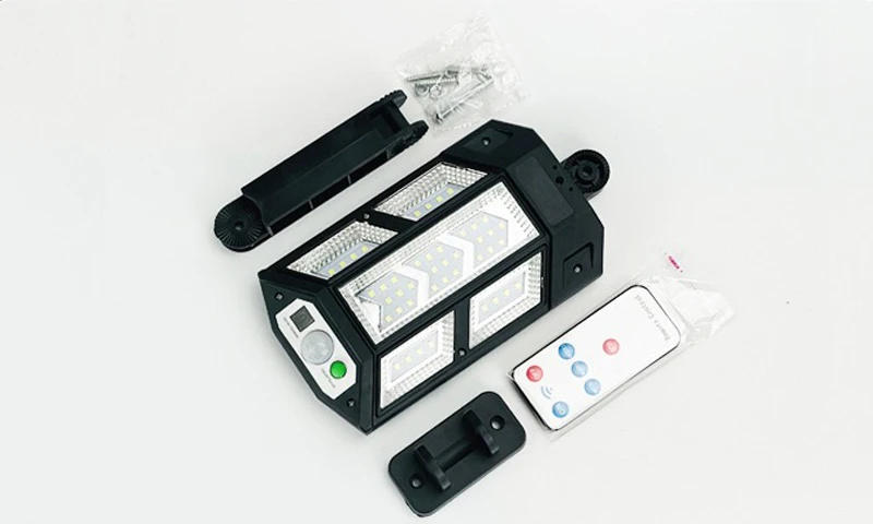 Description Picture 2 of itemNEWEST Upgrade Powerful Solar Led Lights Outdoor Solar Lamp With Motion Sensor Waterproof Solar Garden Light Street Yard Lantern