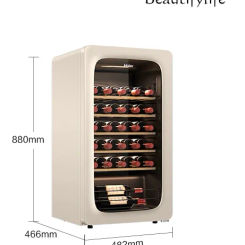 Air-cooled ultra-thin wine cabinet Refrigerated average temperature silent multi-functional wine cabinet