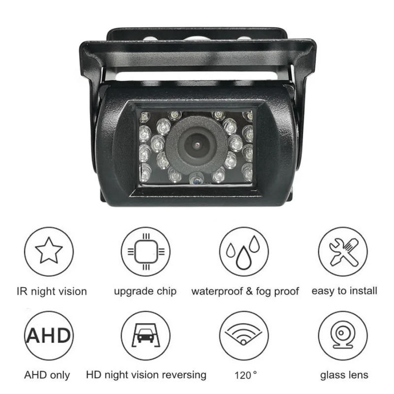 Description Picture 2 of itemDIYSECUR 1080P AHD 4PIN 12V DC Camera Waterproof Van Bus Lorry Car Rear View Reversing Parking Camera IR Night Vision