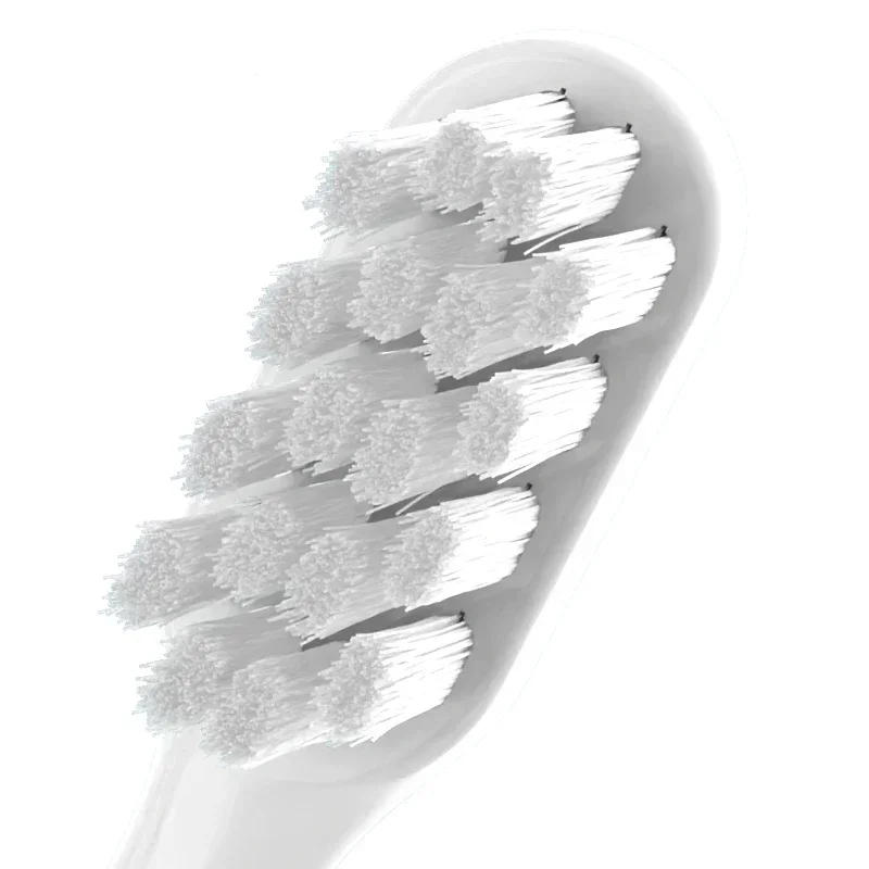Description Picture 3 of item20/50PCS Replacement Brush Heads for Iconic Brand T200 White/GrayBlue Deep Cleaning Electric Toothbrush Nozzles Soft DuPont Bristle