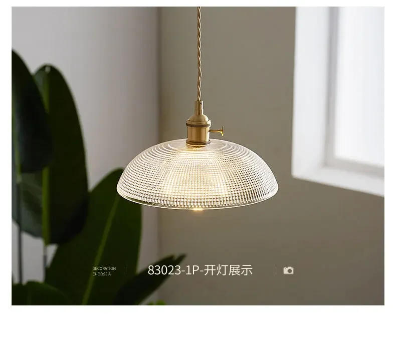 Description Picture 5 of itemModern Glass Pendant Lights Chandeliers Indoor Lighting For Dining Room Kitchen Bedroom Suspension Decor Pendant Lamp E27 Lustre