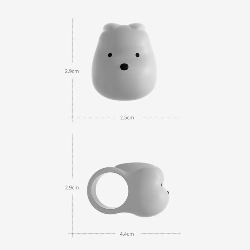 Description Picture 3 of itemNew Silicone Door Handle Crash Pad Anti-damage Furniture Fittings Door Stopper Wall Protectors Doorstop Door