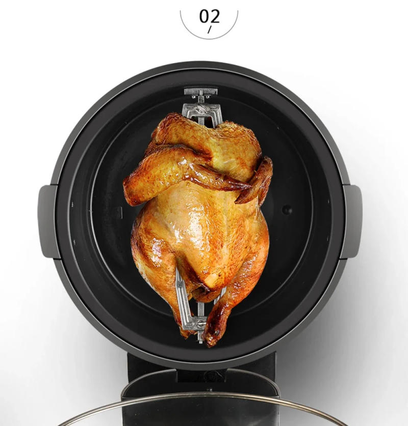 Description Picture 4 of itemAmerican Air Fryer Home Commercial Large Capacity Intelligent Oil-Free Multi-Functional Chips Machine Oven Chicken Wings Leg