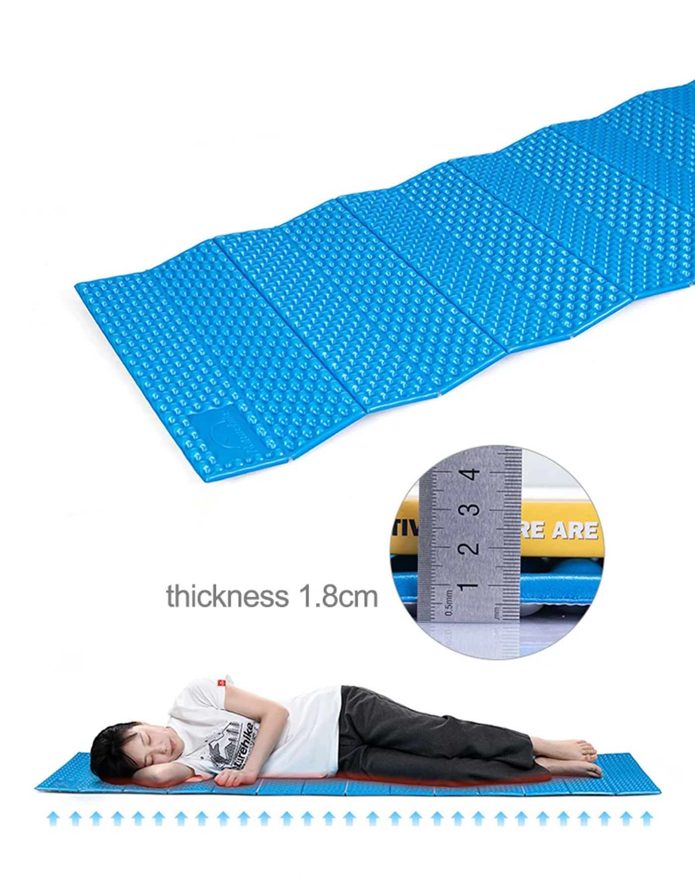 Description Picture 6 of itemNaturehike outdoor Moisture-proof Ultralight lightweight Portable EVA IXPE foam sleeping pad egg crate Camping mat