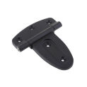 Plastic T-Strap Shed Hinge Heavy Duty Gate Strap Hinge Barn Door Hinges Vintage Hardware Rustproof Black