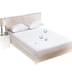 Multiple Sizes Waterproof Mattress Cover Anti Mites Terry Cloth Bed Protector Pad Bed Sheet Bed Bugs Proof Mattress Topper Queen