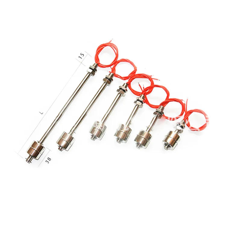 Description Picture 4 of itemStainless Steel Float Switch Tank Liquid Water Level Sensor 45/65/75/100/150mm Double Ball Float Switch Tank Pool Flow Sensors