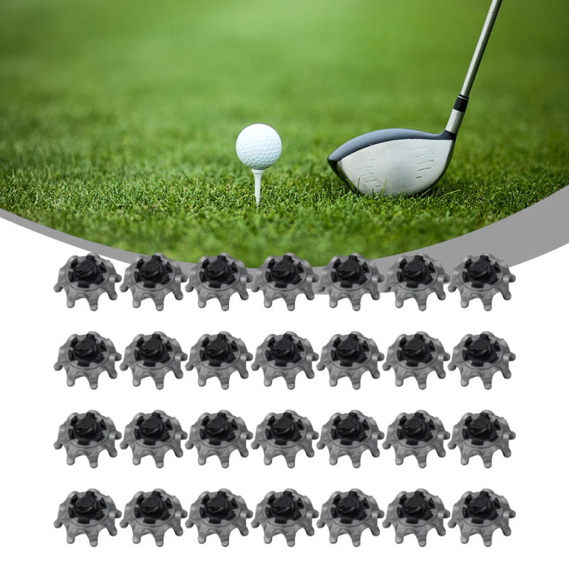 Description Picture 2 of item14/28Pcs Golf Spikes Golf Fast-Wist Studs Cleats Golf Shoes Spikes 2.7x1.2CM For FootJoy Quick Torsion Cleat Golf Accessories