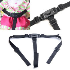 Baby Dining Chair Safety Belt Baby Feeding Chair Belt 3 Point Baby Safety Belt Fixed Seat Harness Belts Stroller Accessories