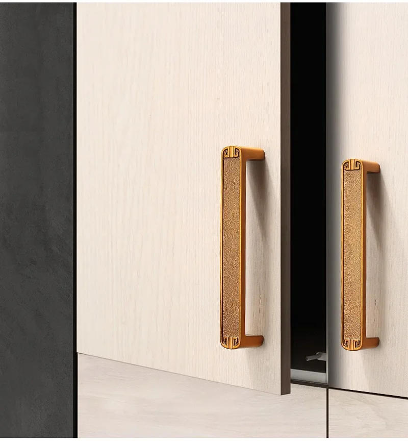 Description Picture 4 of itemAntique Chinese Cupboard Door Cabinet Handles Yellow Bronze Gold Drawer Shoe Wardrobe Handles Wine Knob Pulls Hardware