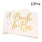 10pcs gold napkin