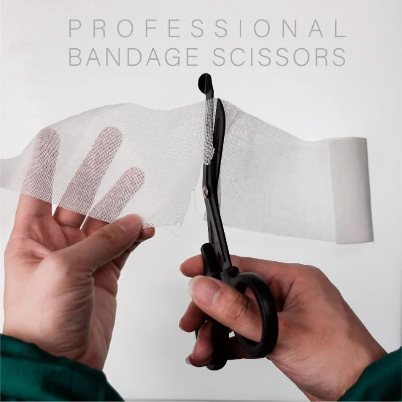 Description Picture 2 of itemParamedic Medical Rescue Tools Trauma Gauze Emergency First Aid Scissors Outdoor Utility Wilderness Survival Camp Bandage Care