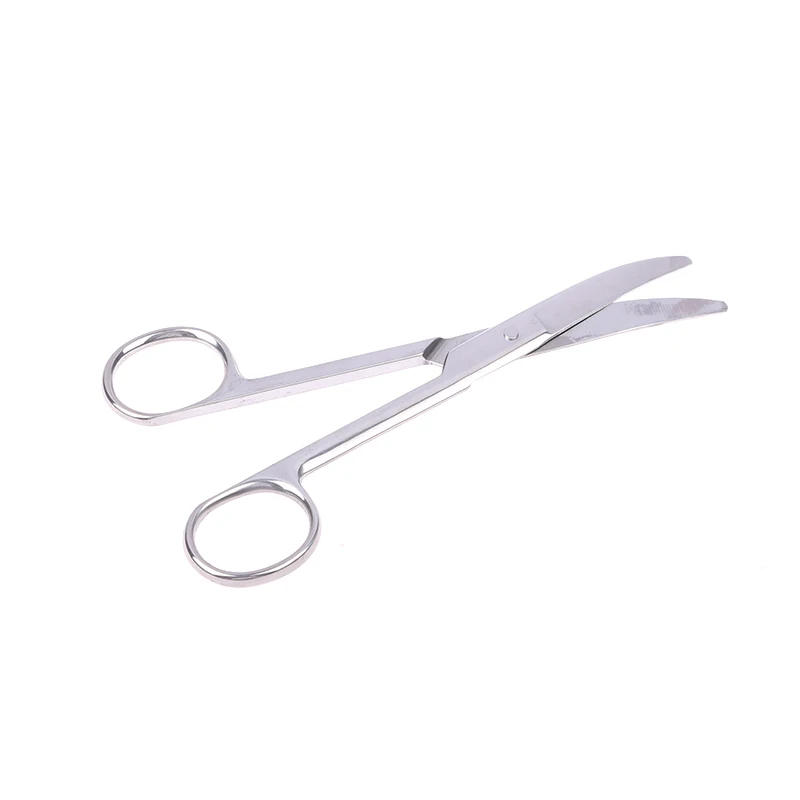 Description Picture 4 of item1PC Ostomy Bags Scissors Round Head Curved Design for Prevent Puncturing Of The Bag Body Medical Scissors Stoma Care Accessories
