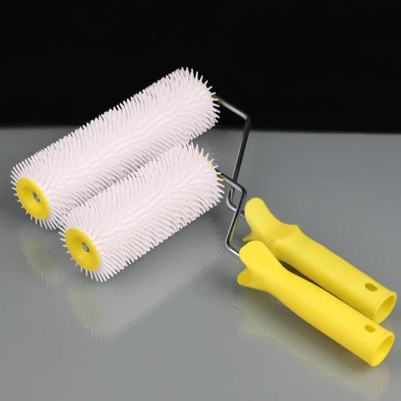 Description Picture 6 of item1PCS Spike Roller, Latex Floor Self Compound Roller Leveling Screed Spiked Roller Paint Brush Roller