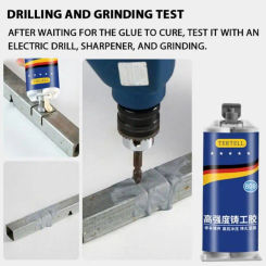 50/85g A+B Glue Casting Adhesive Industrial Repair Agent Casting Metal Cast Iron Trachoma Stomatal Crackle Welding Glue