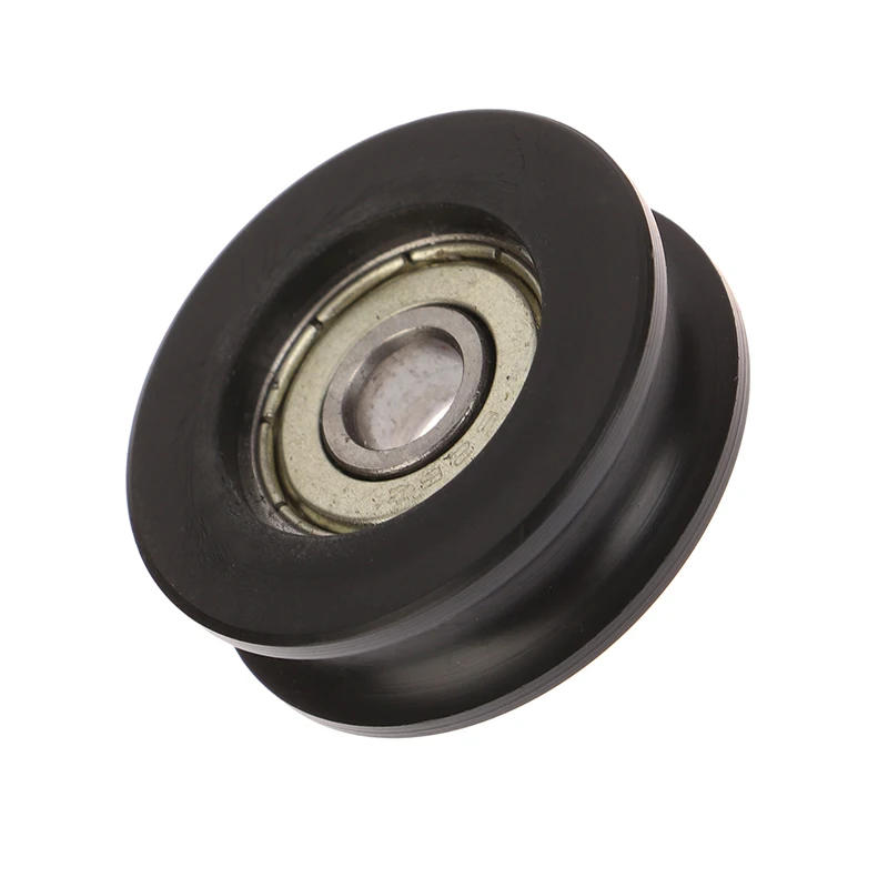 Description Picture 3 of itemFor Slide Door Window U Groove Roller Pulley 626 Bearing Steel Bearing Roller Injection-coated U-shaped Pulley Wheel