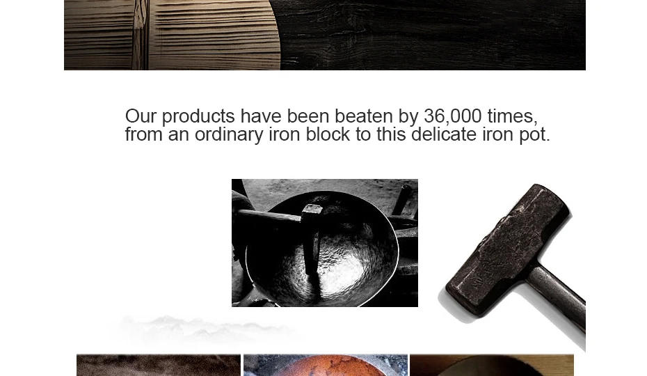 Description Picture 5 of itemCarbon Steel Wok Pan 32cm Stir Fry Wok Set with Wooden Lid Non-Stick Flat Bottom Frying Pan for Electric Induction and Gas Stove