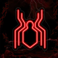 Spider Neon Signs for Wall Decor,Neon Lights for Wall Led Business Signs Suitable for Man Cave Bar Pub Restaurant Christmas Gift