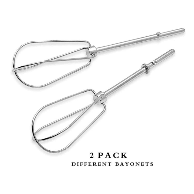 Description Picture 4 of item2 PCS Egg Beaters Heads Milk Frother Heads Handheld Egg Part Stainless Steel Material Baking Accessories for Dropship