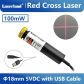 18mm 100mW Cross 5V