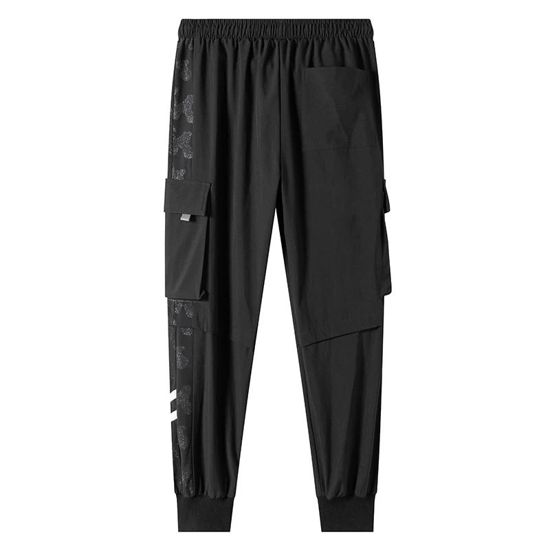 Description Picture 3 of item10xl 9xl Plus Size Loose Pants Men Many Pockets Spring Summer Nylon Casual Sweatpants Male High Quality Fashion Brand Trousers