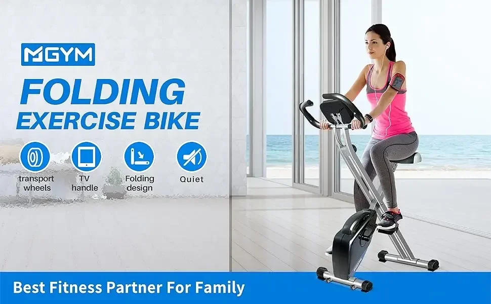 Description Picture 2 of itemExercise Bike, Magnetic Resistance 300 lb Capacity Stationary Bikes Indoor Cycling for Home Gym