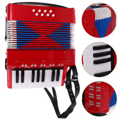 Accordion Toys Kids Major Musical Instruments Educational Mini Abs Practice Child Student
