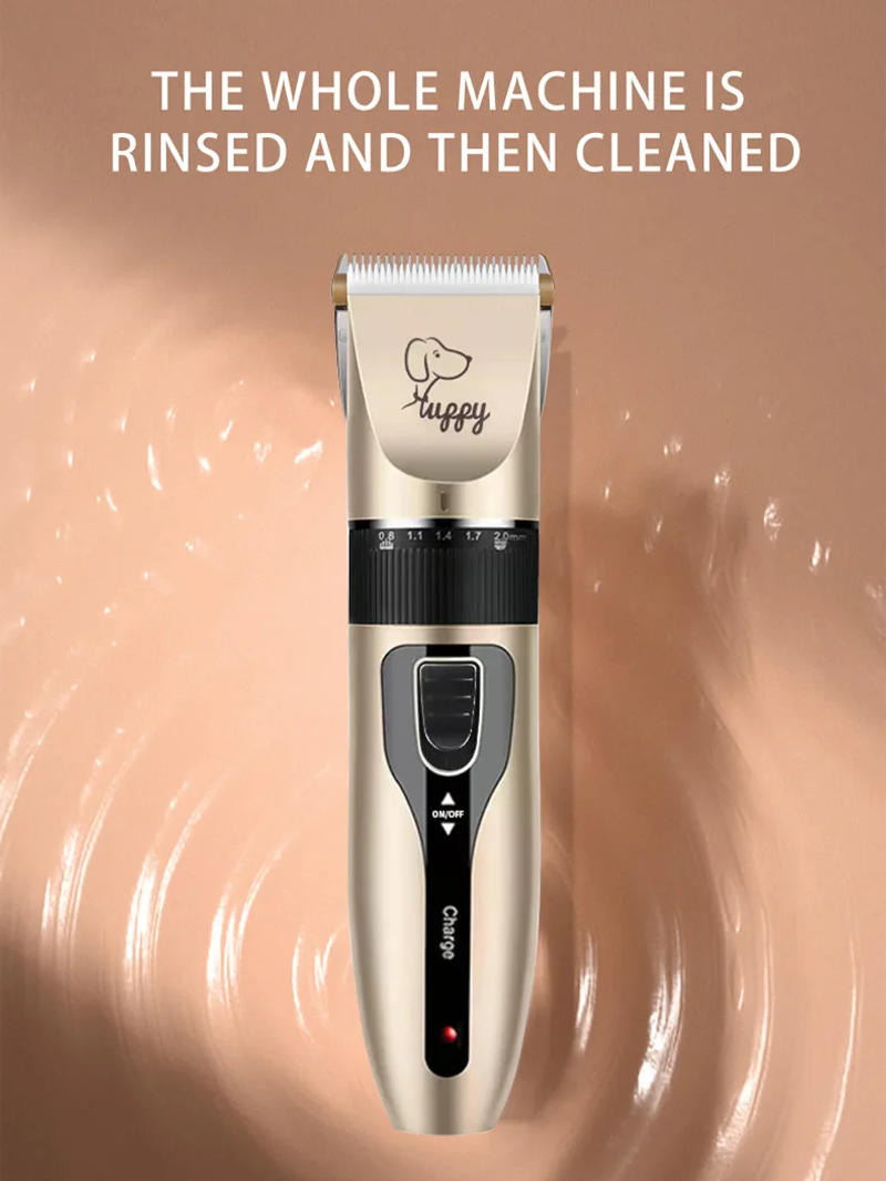 Description Picture 4 of itemPet Electric Scissors Kit Cat Dog Hair Prune Machine Professional Shearing Tool Kit Animal Beauty Electric Clipper Trim Foot Hai