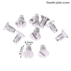 10Pcs Needle Clamp Set Screw And Thumb/Foot Screw Needle Plate Screw For Single Needle Industrial Sewing Machines Presser Foot