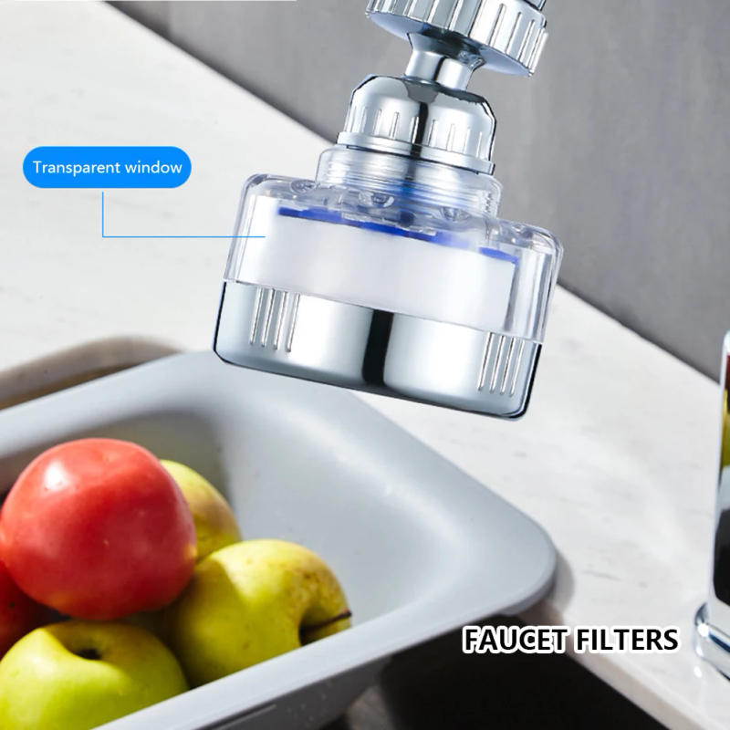 Description Picture 6 of itemSink Water Filter Faucet Bathroom Faucet Filter 360° Rotating Faucet Filters Purifier Kitchen Tap Filtration Removes Chlorine