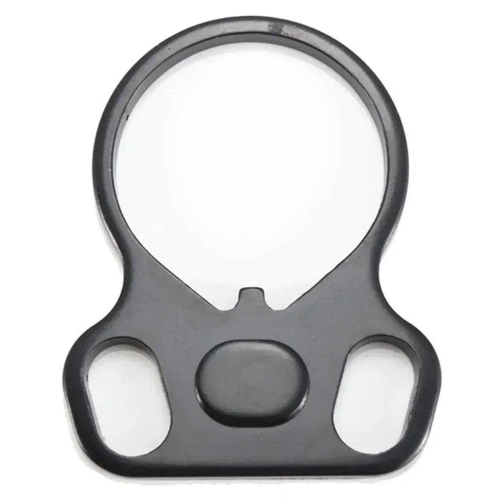 Description Picture 4 of itemTactical Rifle End Plate Sling Adapter Dual Loop Ambidextrous One Single Point Sling Mount For AR-15 M4 Hunting Gun Accessories