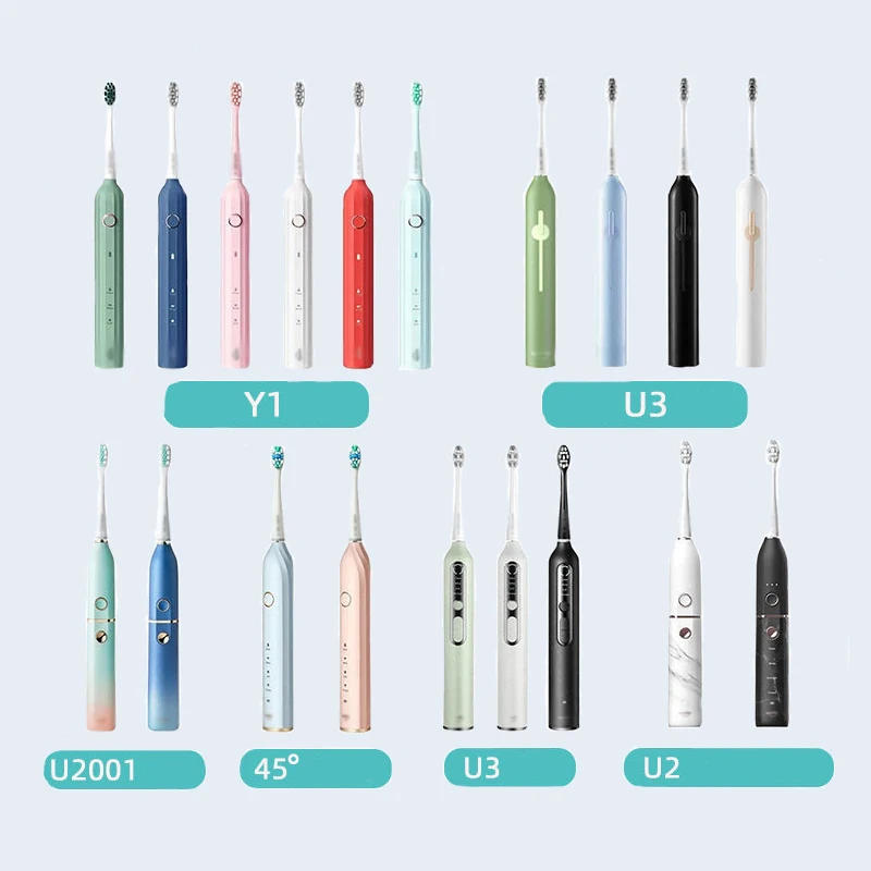 Description Picture 3 of item10PCS Vacuum Replacement Brush Heads for Usmile Y1S/Y4/U1/U2/U3/P1/P4 Soft DuPont Sonic Electric Toothbrush Clean Nozzles