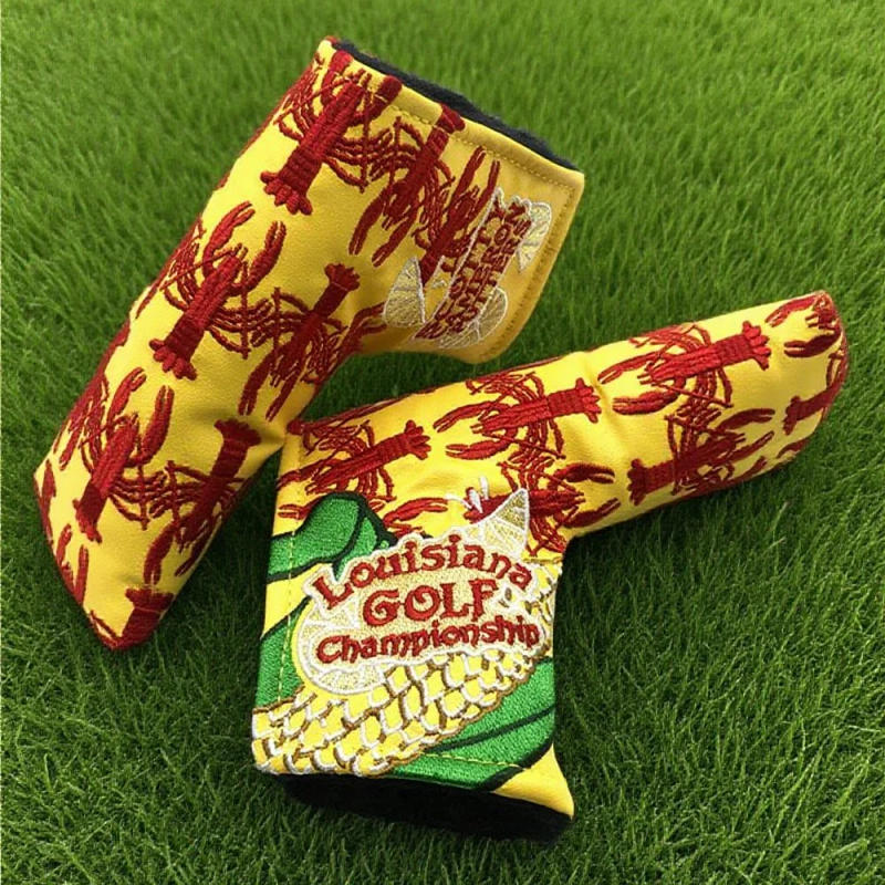 Description Picture 3 of itemGolf Putter Cover, High-quality Luxury Club Protective Cover, Waterproof and Scratch-resistant Pu Leather, Nine Different Styles