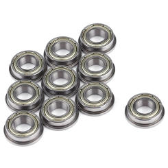 for printer Motor Bore Shielded Flange Miniature Bearing Set - 10Pcs - F608ZZ F686ZZ F688ZZ