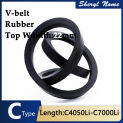 V-belt C-belt rubber toothed industrial A/B/C-belt 4050-7000li industrial machine transmission belt motor belt