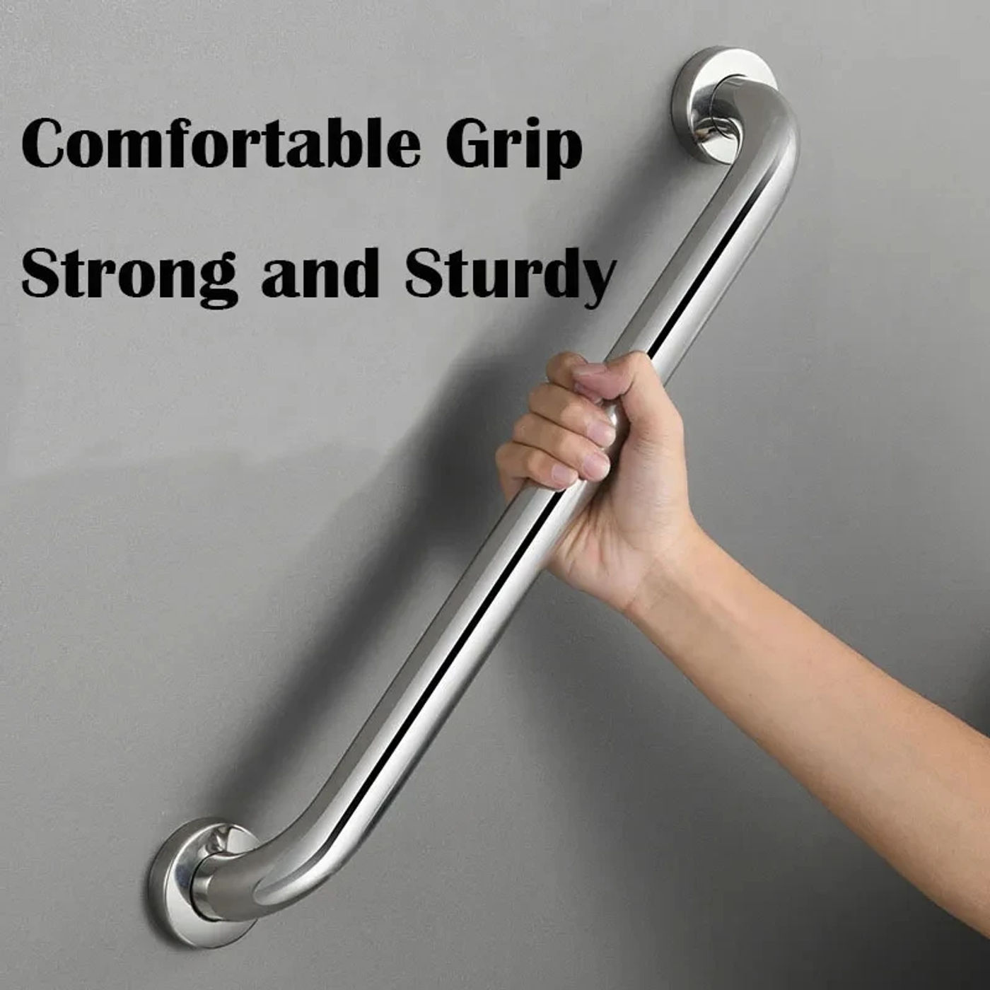 Description Picture 6 of itemBathroom Tub Toilet Handrail Grab Bar Shower Safety Support Handle Towel Rack hower Handle Safety Helping Handle Towel Rack