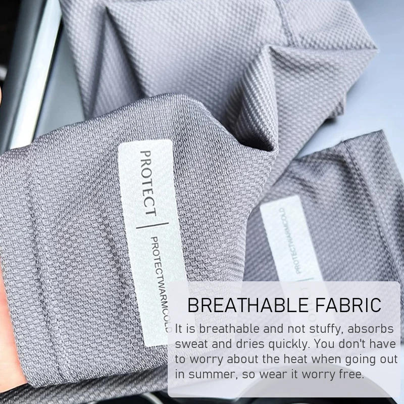 Description Picture 4 of item1 Pair Sunscreen Arm Covers UV Resistant Face Masks UPF50 5-degree Body Feel for Outdoor Cycling and Basketball Sports