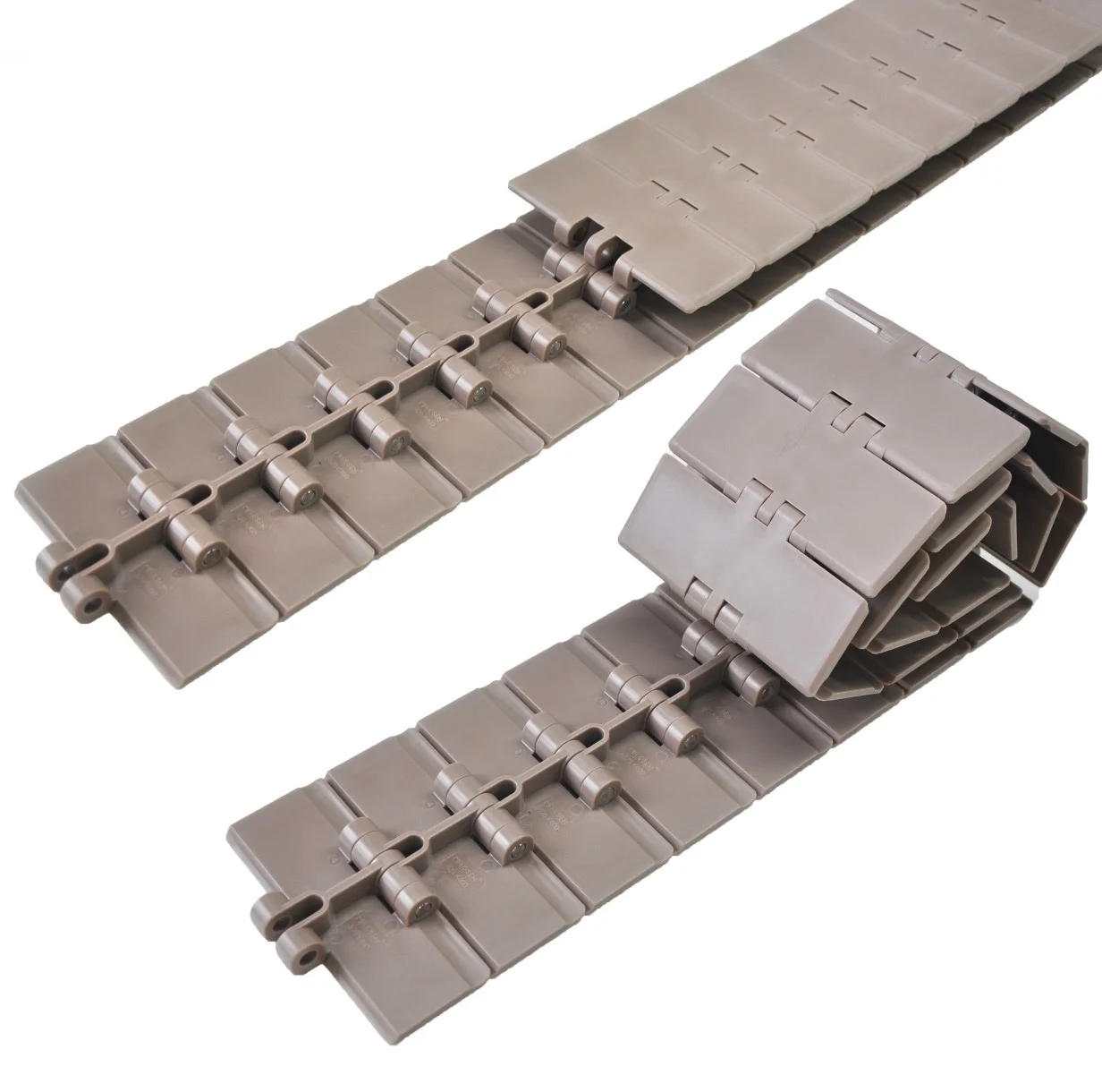 Description Picture 2 of item1Meters 820-K400 Width:101.6mm Single Hinge Flat Top Chain Plate Conveyor Belt Beverage Line Transmission POM Chain
