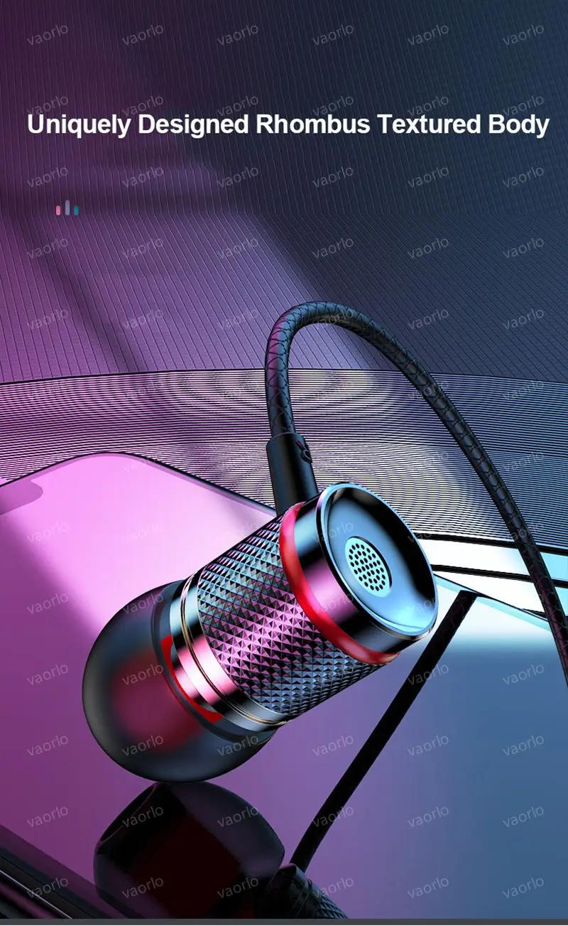 Description Picture 5 of item9D HIFI Heavy Bass Earphone 3.5MM AUX/Type-C Digital Chip 7.1 Surround Stereo Wired Headset With Mic Earbud For Samsung Android