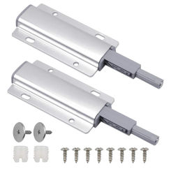 Push To Open Door Catches Magnetic Door Stop Closer Drawer Soft Quiet Damper Buffer For Cabinet Door Cupboard Furniture Hardware