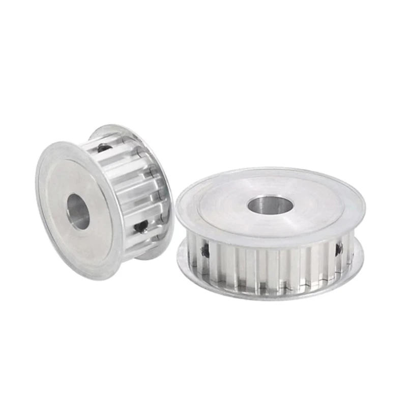 Description Picture 3 of item1pcs L Timing Pulley Aluminum Alloy 26T 28T 30T Synchronous Wheel Groove Width 14/21/27mm Belt Width 13/20/25mm Bore 14mm - 28mm