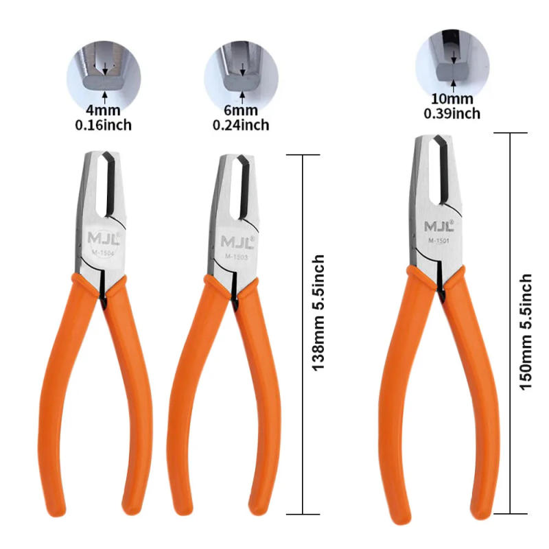 Description Picture 3 of itemPlastic Cutting Pliers 90 Degree Double-Edged 4/6/10mm Flush Jaw CR-V Tip Cutter Cutting Electrician Hand Tools for Sprue Burrs