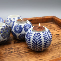 Ceramic Tealight, Candle Holder, Table Accessory, Candlestick