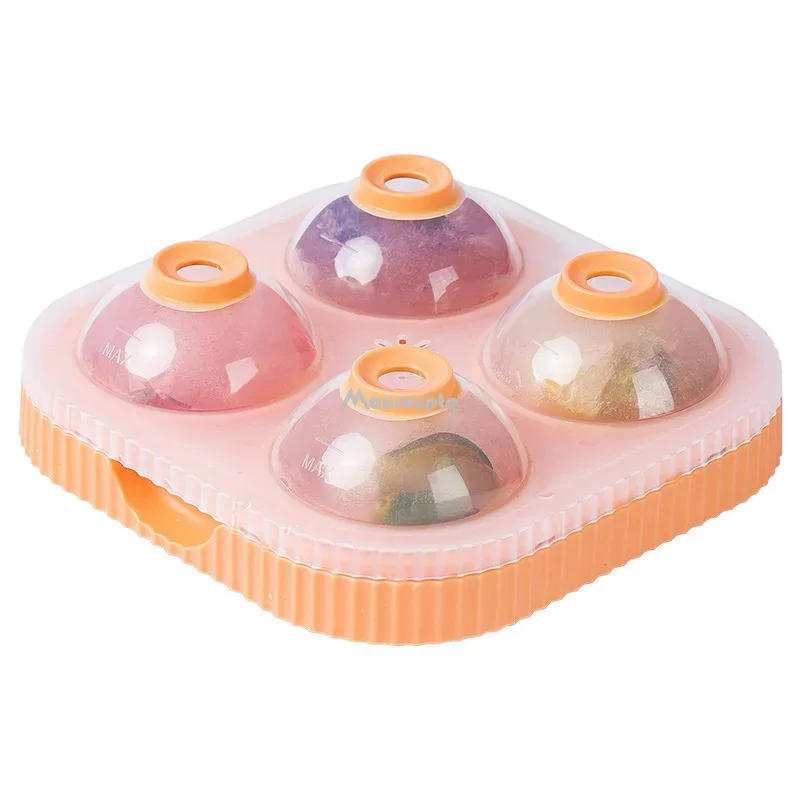 Description Picture 2 of itemSilicone Ice Ball Maker Large 6.5cm 3D Big Round Sphere High Balls Ice Shape Cube Mold Tray for Whiskey Cocktail Bar Tools